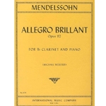 Mendelssohn - Allegro Brillant, Op. 92  for Clarinet and Piano
