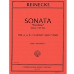 Reinecke - Sonata "Undine", Op. 167 bis (Clarinet in A or B♭) for Clarinet anad Piano