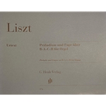 HN-976 Liszt: Präludium und Fuge über Bach für Orgel - Prelude and Fugue for Organ - Urtext Verlag Edition - USED very good condition
