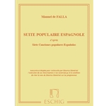 Suite Populaires Espagnole for Cello and Piano - Editions Durand