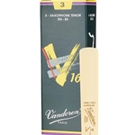SR723 Vandoren V16 Reeds - Tenor Saxophone - size 3.0 - box of 5
