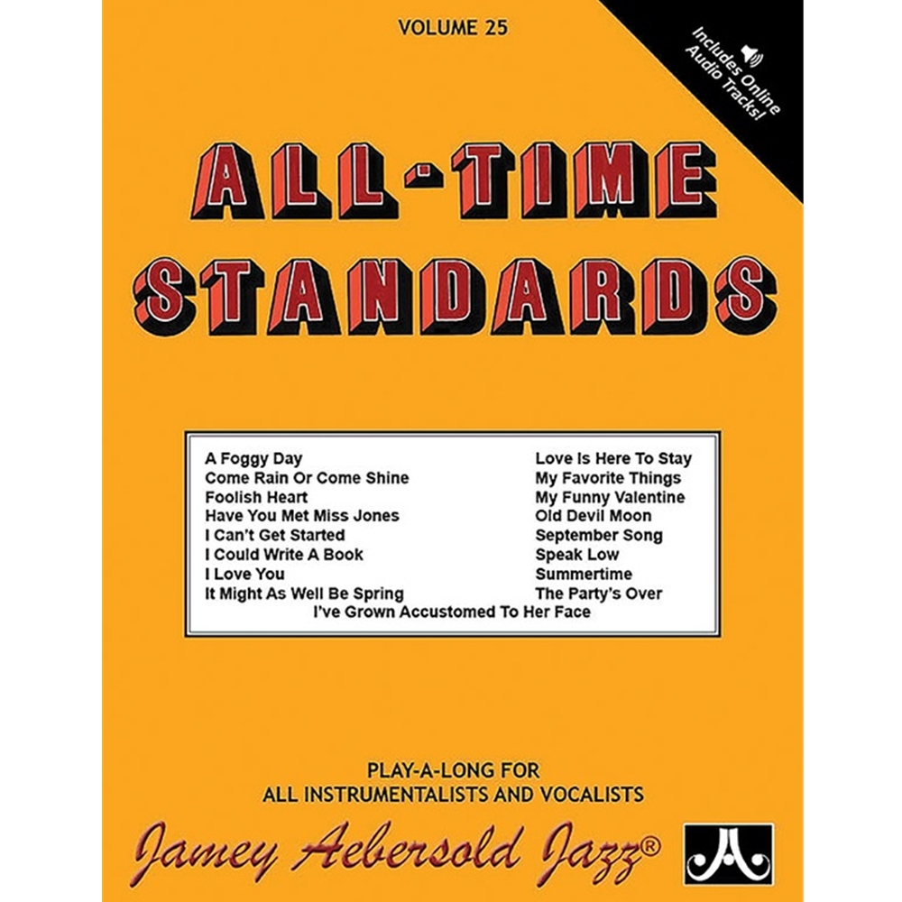 Metropolitan Music - Jamey Aebersold Jazz, Volume 25: All-Time