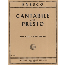Enesco - Cantabile and Presto for Flute and Piano
