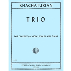 Khachaturian - Trio for Clarinet, Violin, Viola, & Piano