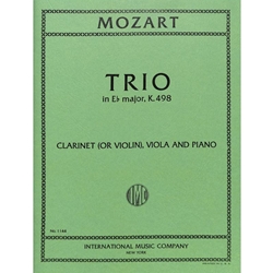 Mozart - Trio in E♭ major "Kegelstatt," K. 498 for Clarinet, Violin, Viola and Piano