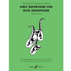 First Repertoire for Alto Saxophone with Piano