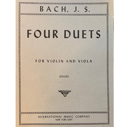 Bach - Four Duets for Violin and Viola