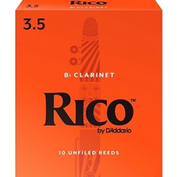 RCA1035 Rico Reeds - Clarinet - size 3.5 - box of 10